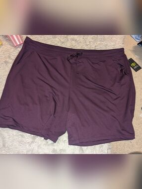 Nwt Athletic Works Women's Drawstring Shorts Sz 4x